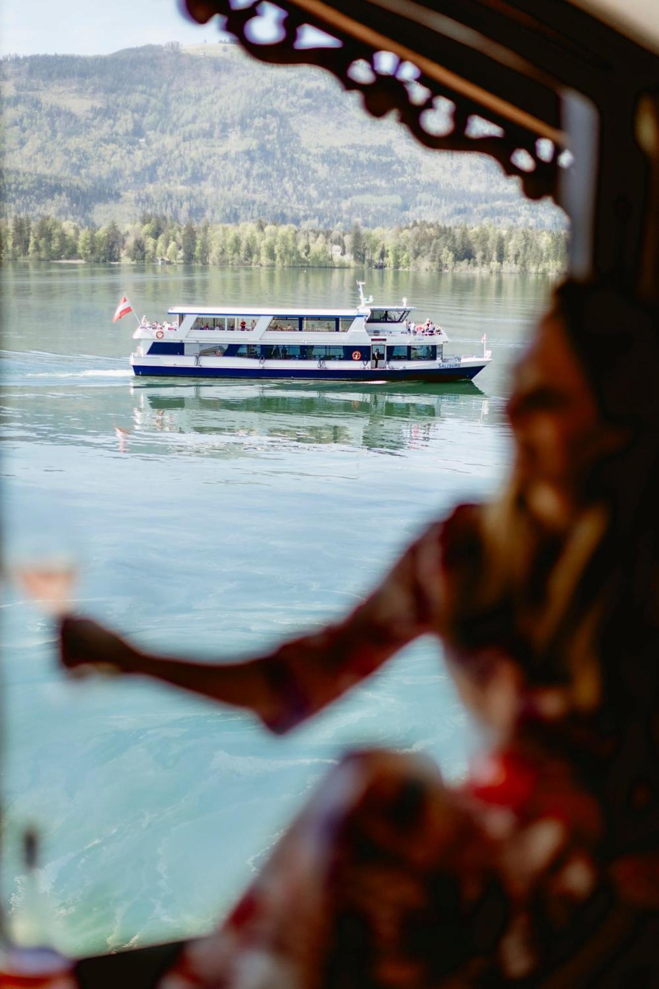Seebad Appartements Sankt Wolfgang im Salzkammergut ภายนอก รูปภาพ